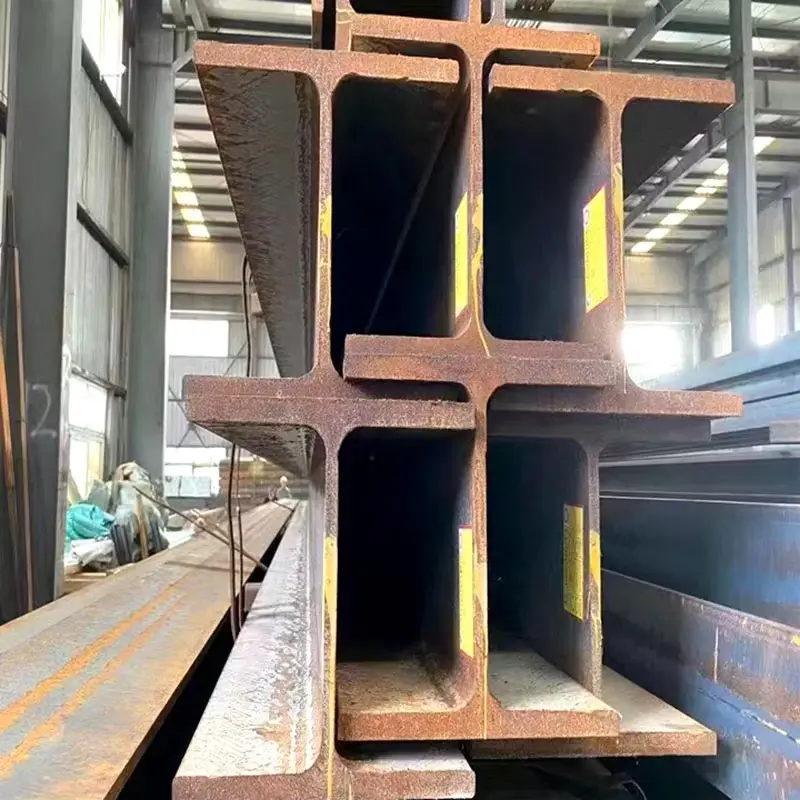 High-quality Carbon Steel I-Beam Manufactured to Precision for Industrial Projects
