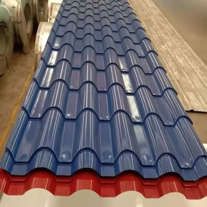 Environmentally - friendly Colored Corrugated Roof Plate with Diverse Color Options for Residential Roofing