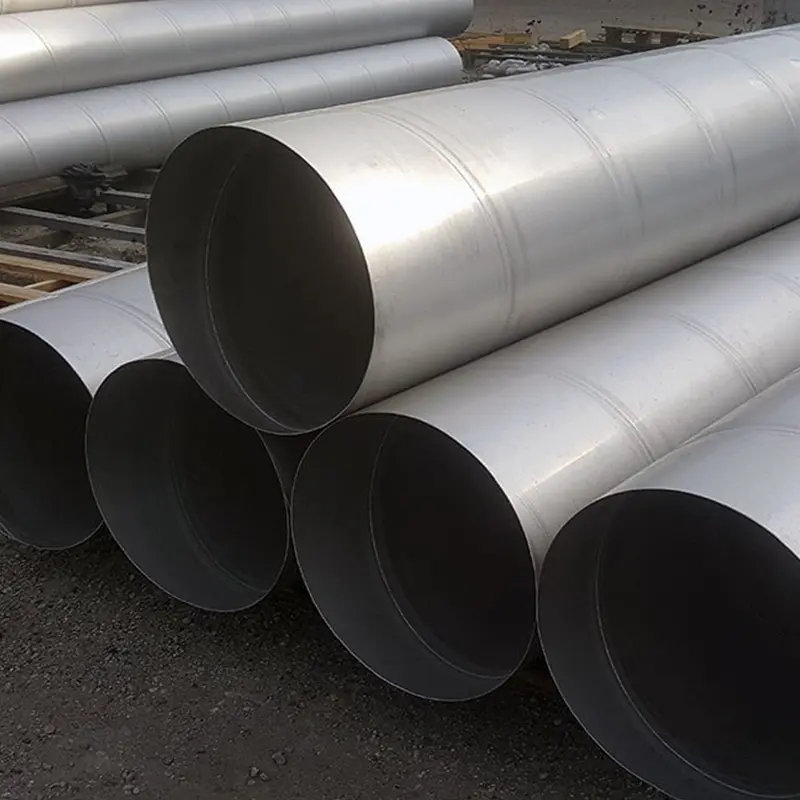 304, 316 stainless steel spiral welded pipe