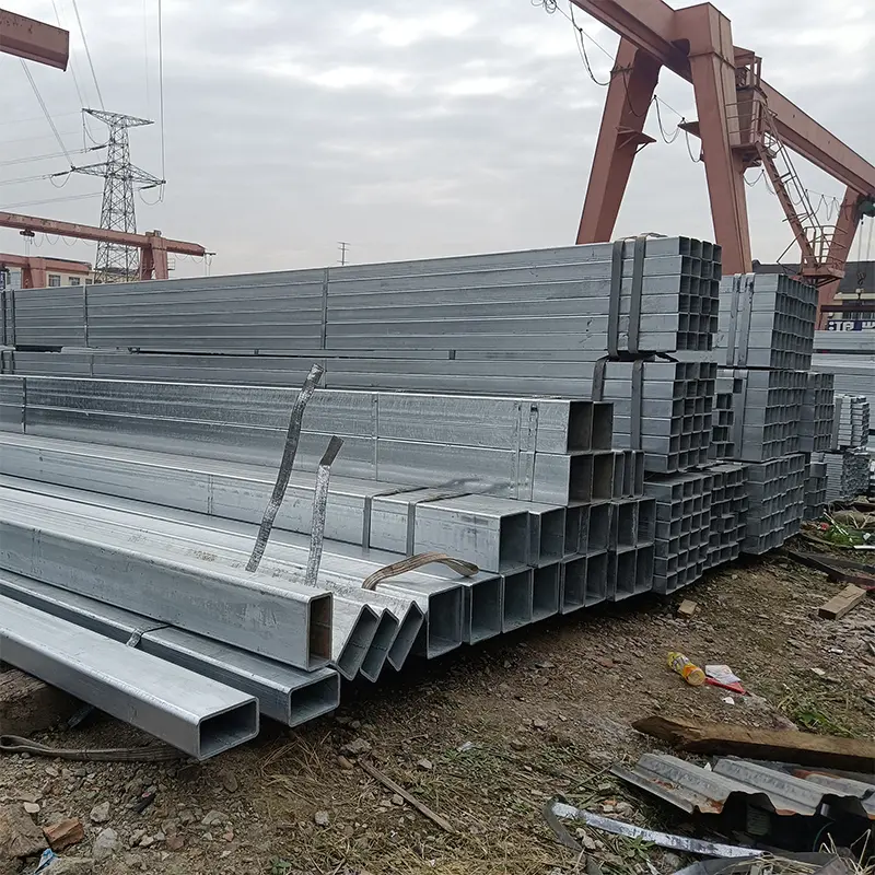 Galvanized square tubes on sale